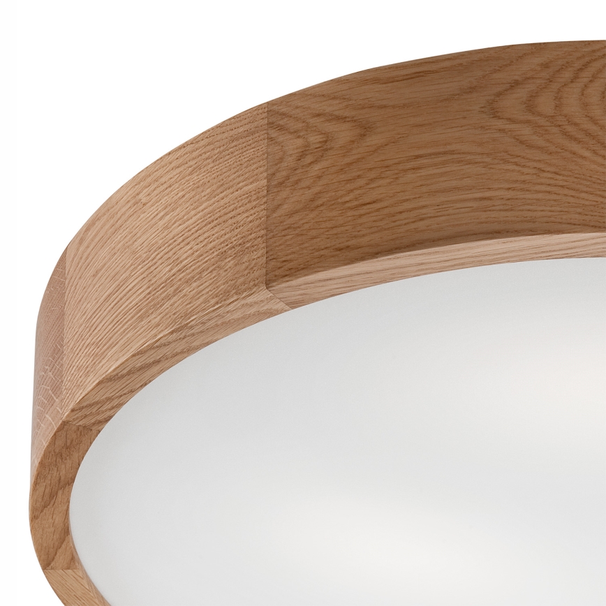 Плафон OAK 3xE27/60W/230V дъб ø 47,5 см