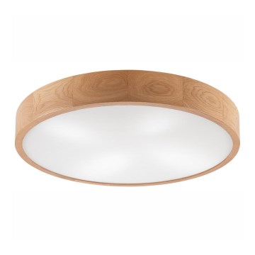 Плафон OAK 4xE27/60W/230V ø 57 см дъб