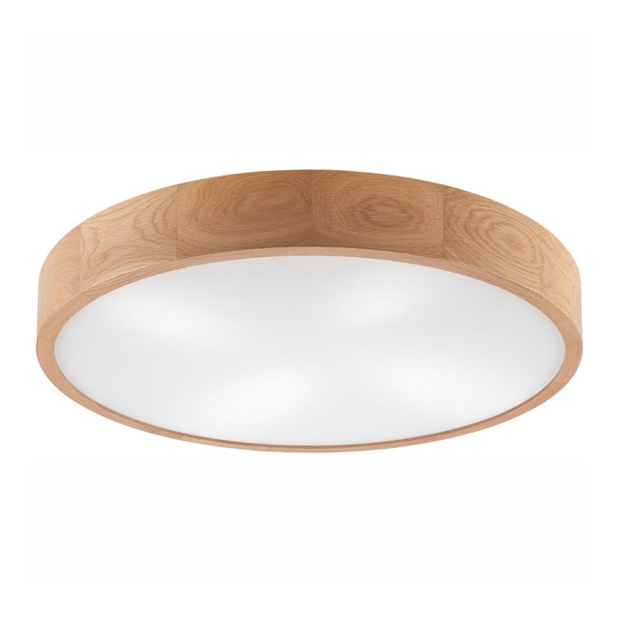 Плафон OAK 4xE27/60W/230V ø 57 см дъб