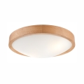 Плафон OAK SLIM 2xE27/60W/230V дъб ø 37 см