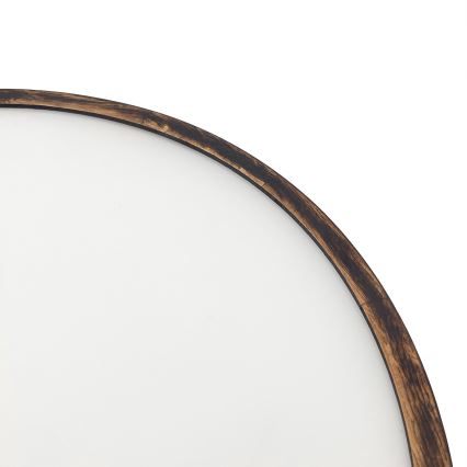 Плафон OAK SMOKY 3xE27/15W/230V ø 47,5 см дъб/тъмнокафяв