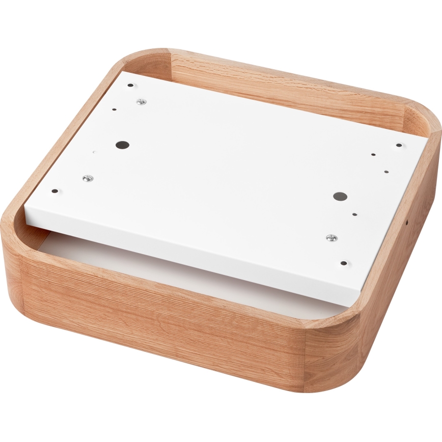Плафон OAK SQUARE 2xE27/15W/230V 35x35 см дъб