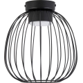 Плафон OVELLA 1xGX53/10W/230V Ø 25 см черен