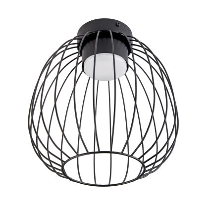 Плафон OVELLA 1xGX53/10W/230V Ø 25 см черен