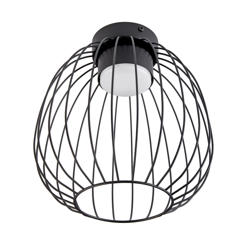 Плафон OVELLA 1xGX53/10W/230V Ø 25 см черен