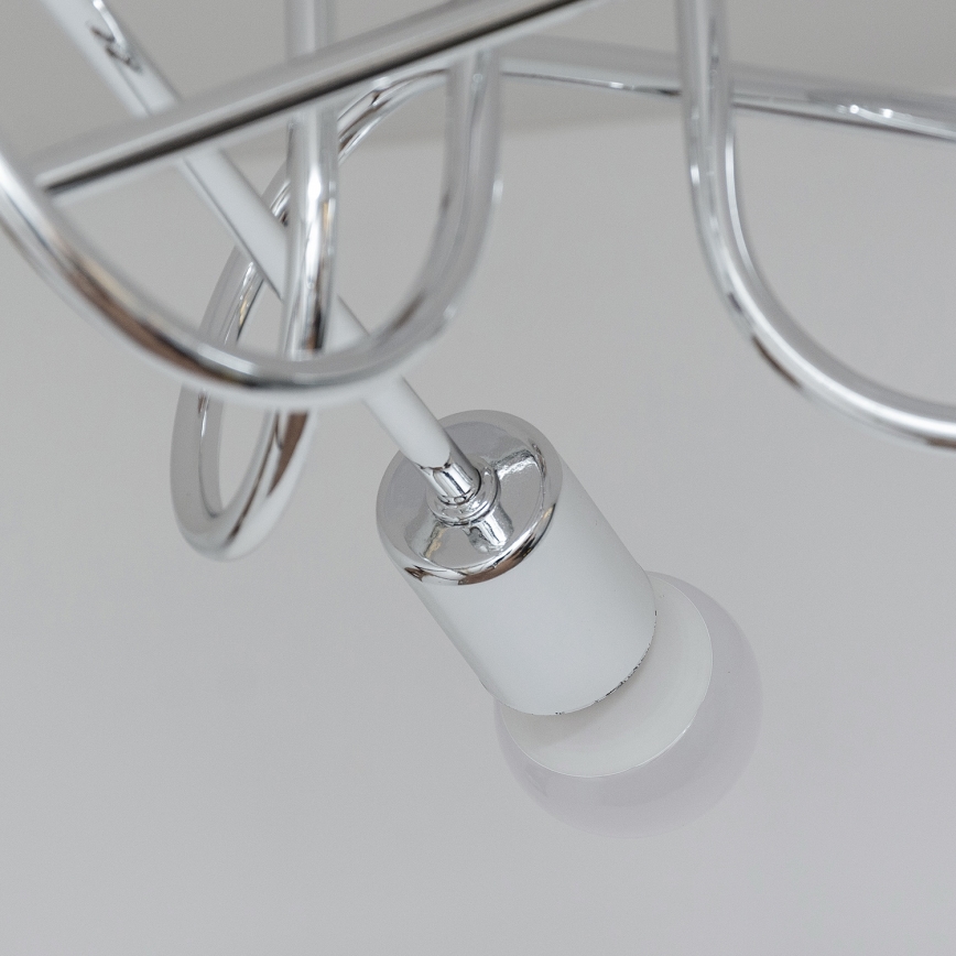 Плафон OXFORD 3xE27/15W/230V лъскав хром