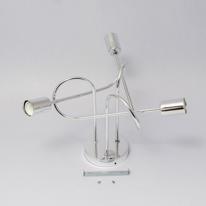 Плафон OXFORD 3xE27/15W/230V лъскав хром