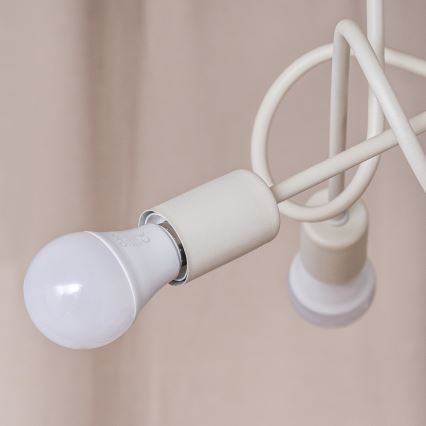 Плафон OXFORD 3xE27/15W/230V кремав