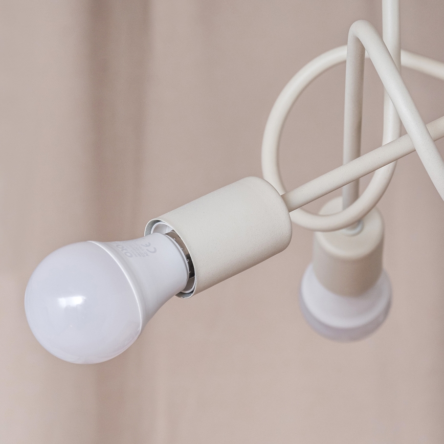 Плафон OXFORD 3xE27/15W/230V кремав