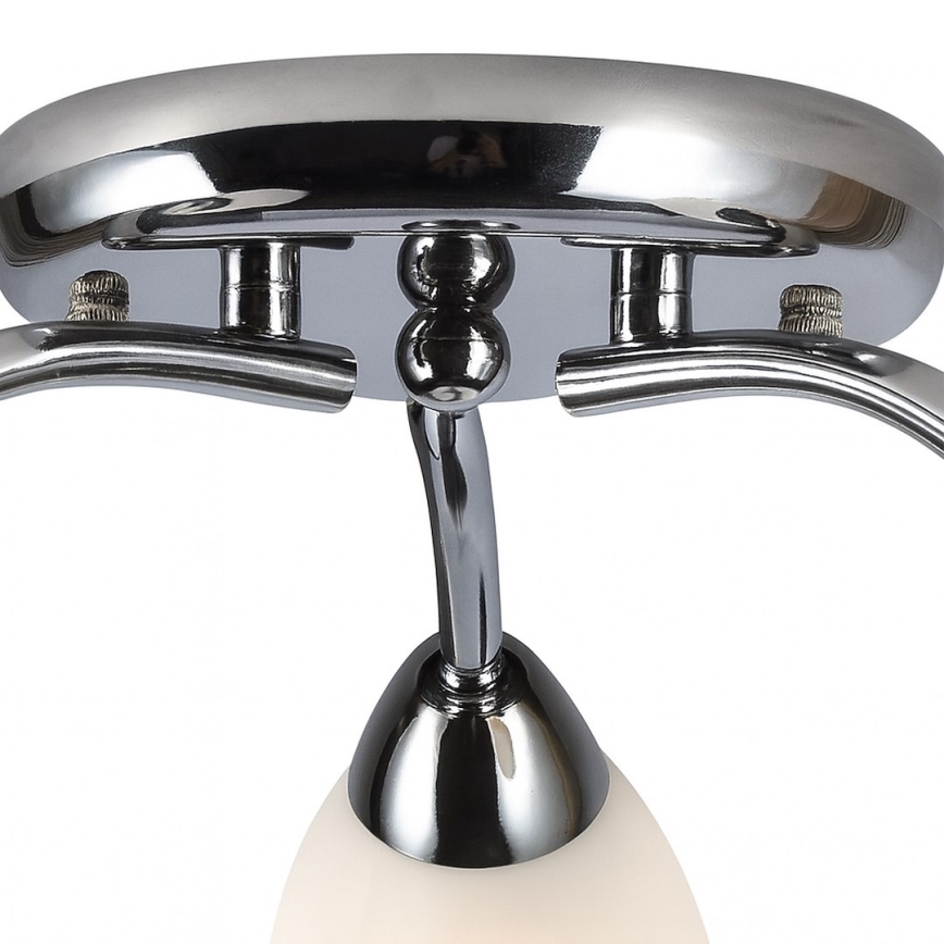 Плафон PORTOS 3xE14/10W/230V, лъскав хром