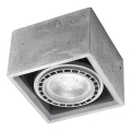 Плафон QUATRO AR111 1xGU10/40W/230V бетон