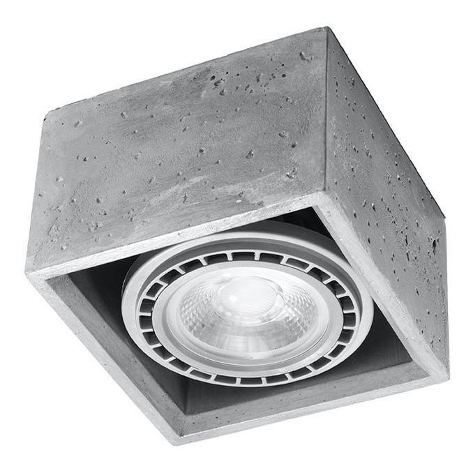 Плафон QUATRO AR111 1xGU10/40W/230V бетон