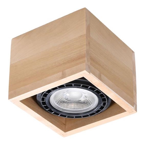 Плафон QUATRO AR111 1xGU10/40W/230V бук