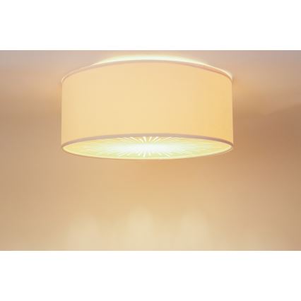 Плафон RAYS 2xE27/60W/230V Ø 40 см бежов