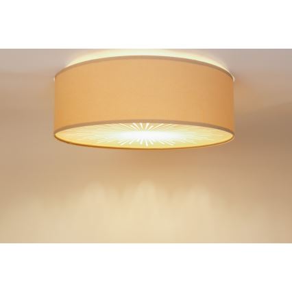 Плафон RAYS 2xE27/60W/230V Ø 40 см бял
