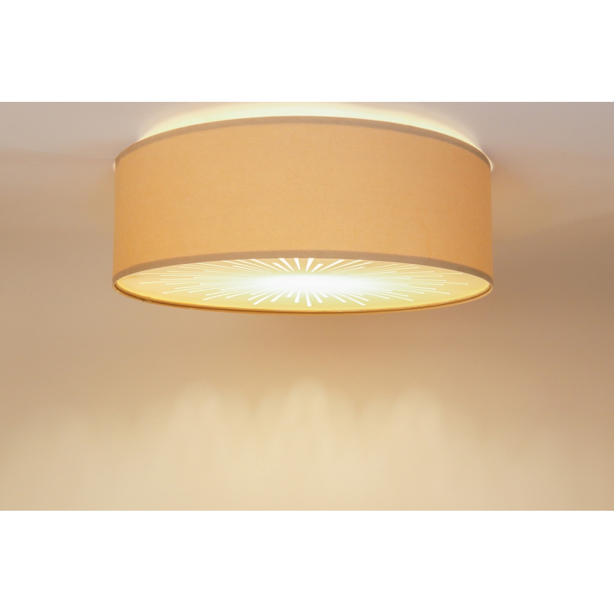 Плафон RAYS 2xE27/60W/230V Ø 40 см бял