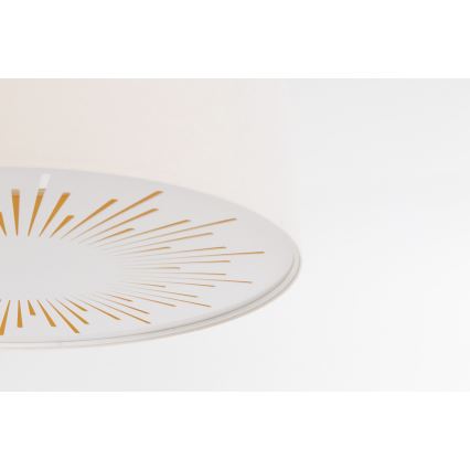 Плафон RAYS 2xE27/60W/230V Ø 40 см бял