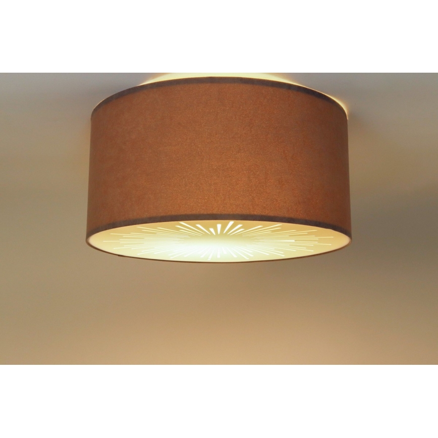 Плафон RAYS 2xE27/60W/230V Ø 40 см сив