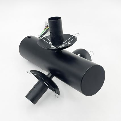 Плафон SFERIO 3xE14/5W/230V черен/прозрачен