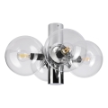 Плафон SFERIO 4xE14/5W/230V лъскав хром/прозрачен