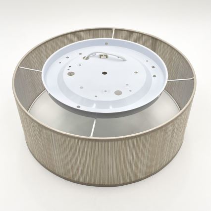 Плафон SIRJA 1xE27/15W/230V Ø 35 см бежов