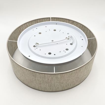 Плафон SIRJA 2xE27/15W/230V диам. 45 cm бежов