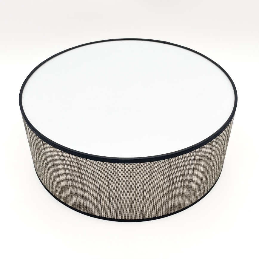 Плафон SIRJA 2xE27/15W/230V Ø 35 см кафяв