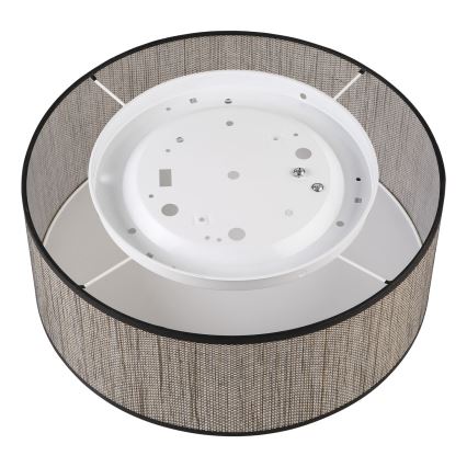 Плафон SIRJA 2xE27/15W/230V Ø 35 см кафяв