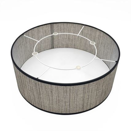 Плафон SIRJA 2xE27/15W/230V Ø 35 см кафяв