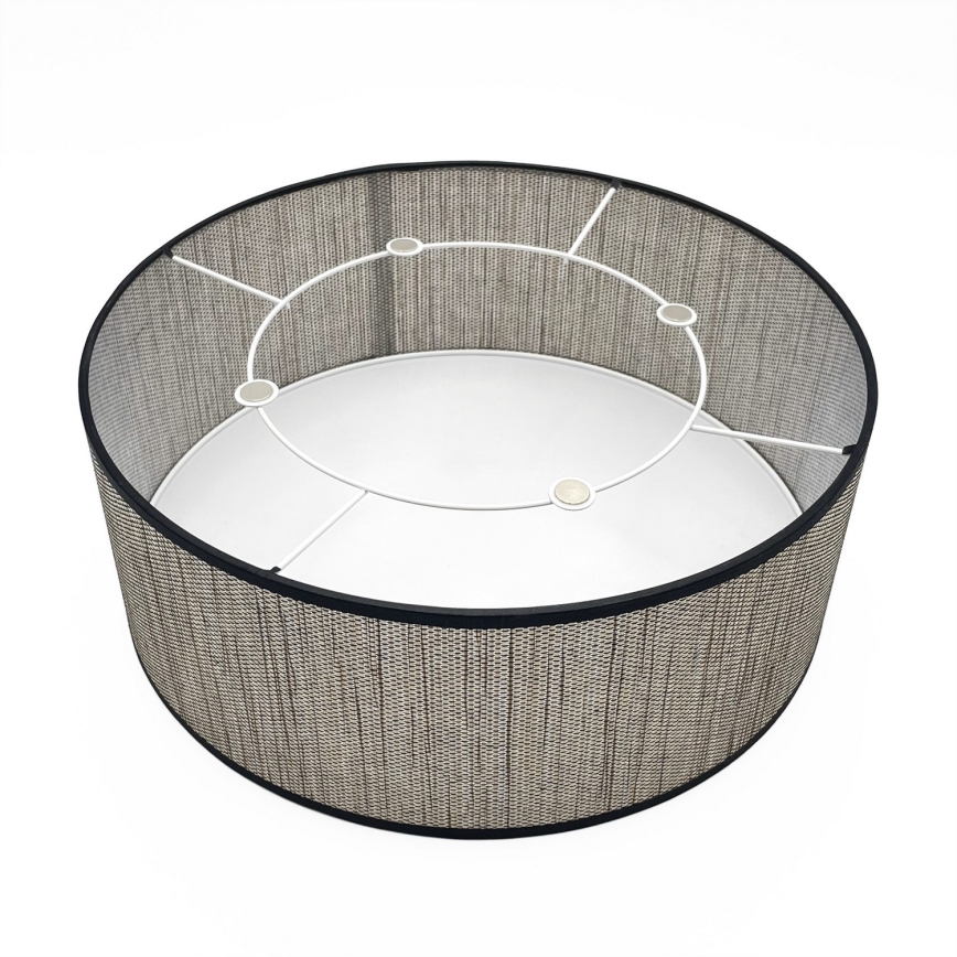 Плафон SIRJA 2xE27/15W/230V Ø 35 см кафяв