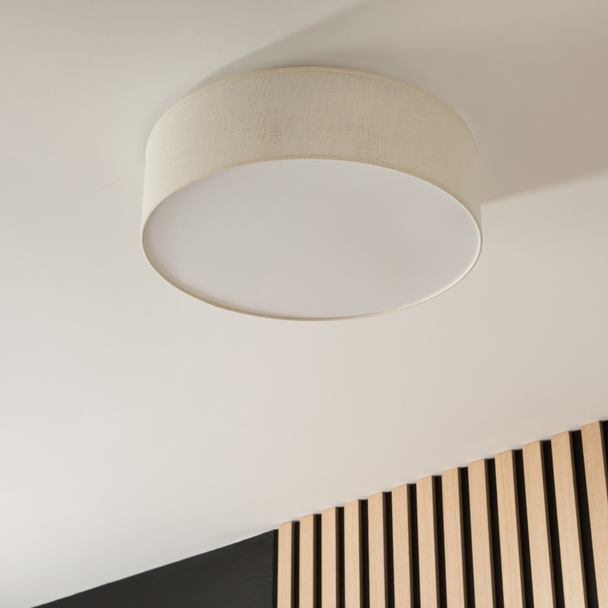 Плафон SIRJA 2xE27/15W/230V Ø 45 cm кремав