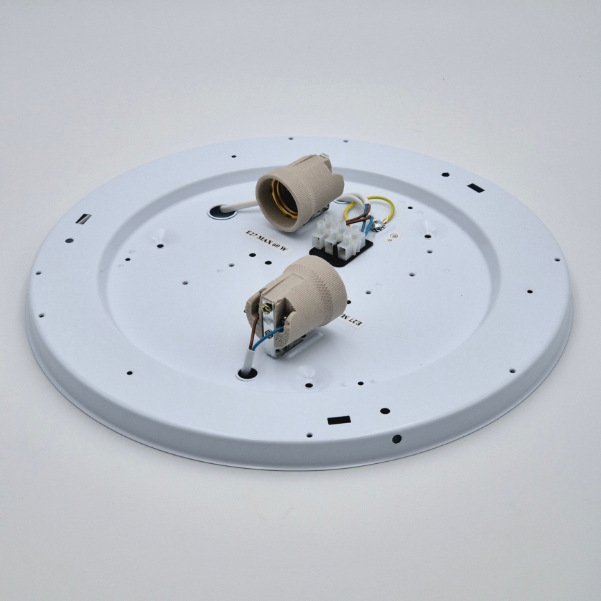 Плафон SIRJA 2xE27/15W/230V Ø 45 cm кремав