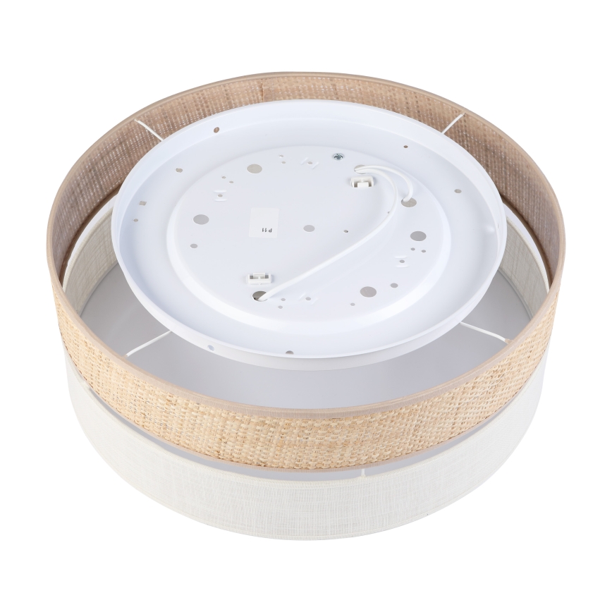 Плафон SIRJA BOHO 2xE27/15W/230V Ø 45 см, бежов/кремав