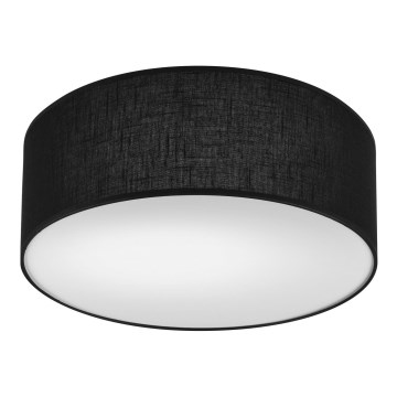Плафон SIRJA DOUBLE 2xE27/15W/230V Ø 35 см черен