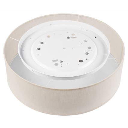 Плафон SIRJA DOUBLE 4xE27/15W/230V Ø 45 см кремав