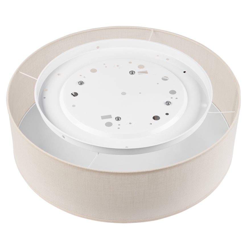 Плафон SIRJA DOUBLE 4xE27/15W/230V Ø 45 см кремав