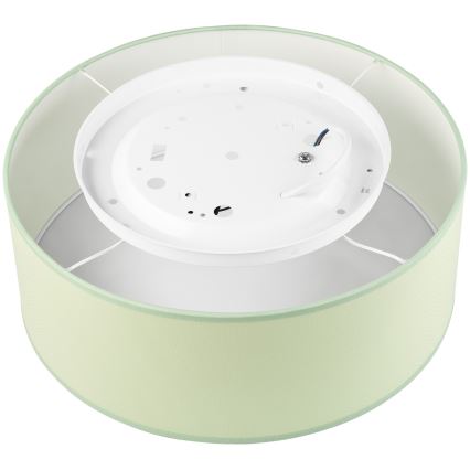 Плафон SIRJA PASTEL 1xE27/60W/230V Ø 35 см зелен