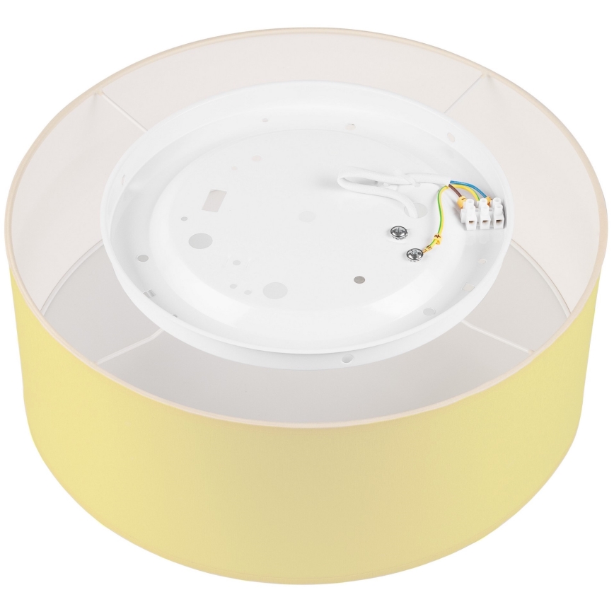 Плафон SIRJA PASTEL 1xE27/60W/230V Ø 35 см жълти