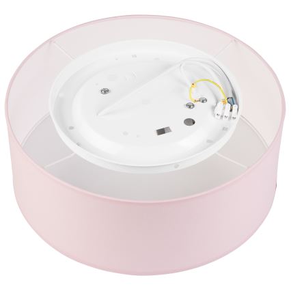 Плафон SIRJA PASTEL DOUBLE 2xE27/15W/230V Ø 35 см розов