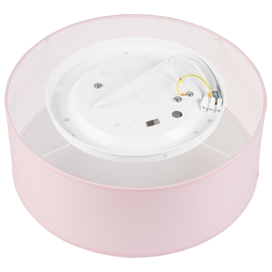 Плафон SIRJA PASTEL DOUBLE 2xE27/15W/230V Ø 35 см розов