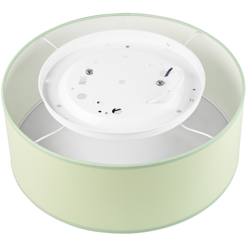 Плафон SIRJA PASTEL DOUBLE 2xE27/15W/230V Ø 35 см зелен