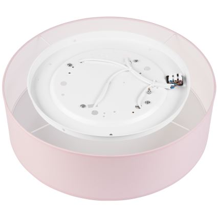 Плафон SIRJA PASTEL DOUBLE 4xE27/15W/230V Ø 45 см розов