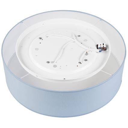 Плафон SIRJA PASTEL DOUBLE 4xE27/15W/230V Ø 45 см син