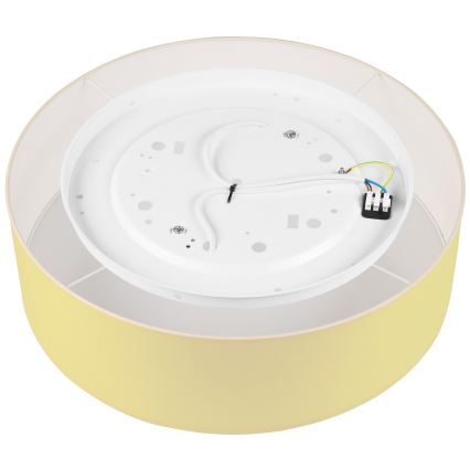 Плафон SIRJA PASTEL DOUBLE 4xE27/15W/230V Ø 45 см жълти