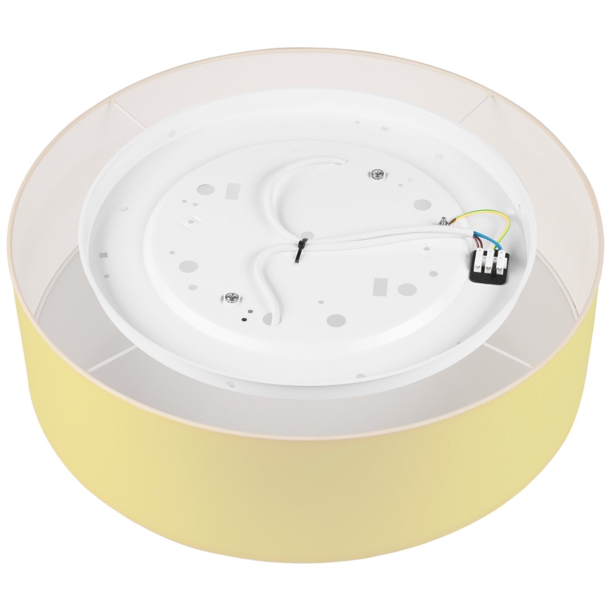 Плафон SIRJA PASTEL DOUBLE 4xE27/15W/230V Ø 45 см жълти
