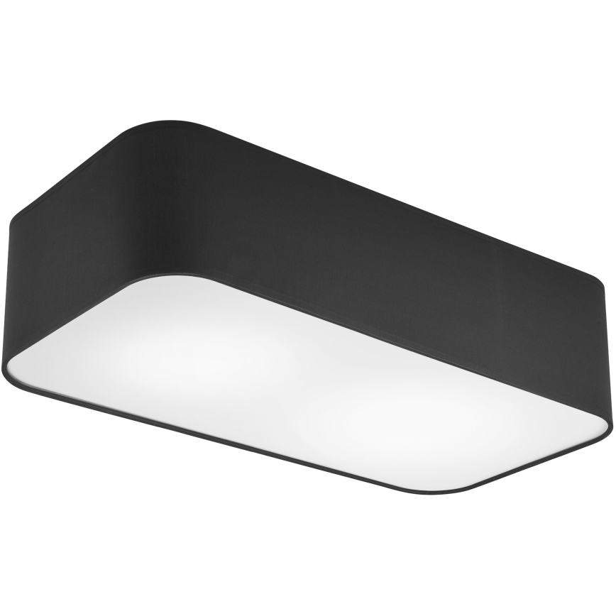 Плафон SIRJA SQUARE 2xE27/15W/230V черен