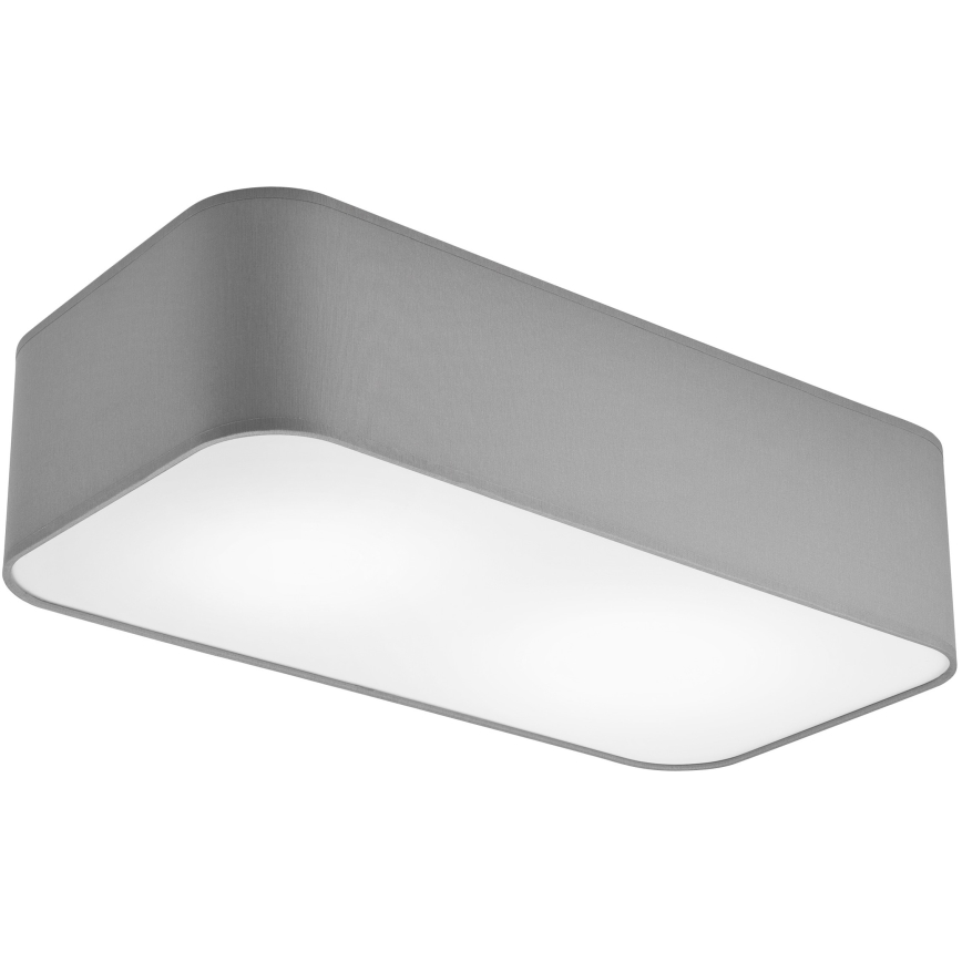 Плафон SIRJA SQUARE 2xE27/15W/230V сив