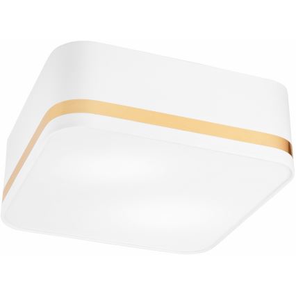 Плафон SIRJA SQUARE 2xE27/60W/230V 35x35 см бял