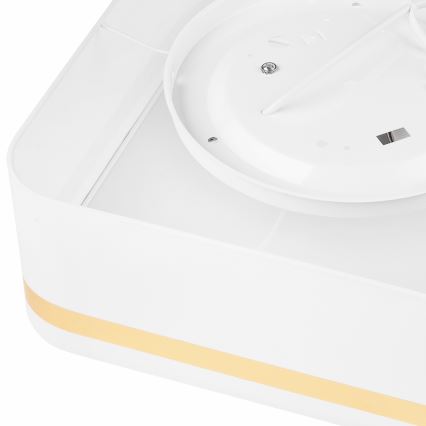 Плафон SIRJA SQUARE 2xE27/60W/230V 35x35 см бял