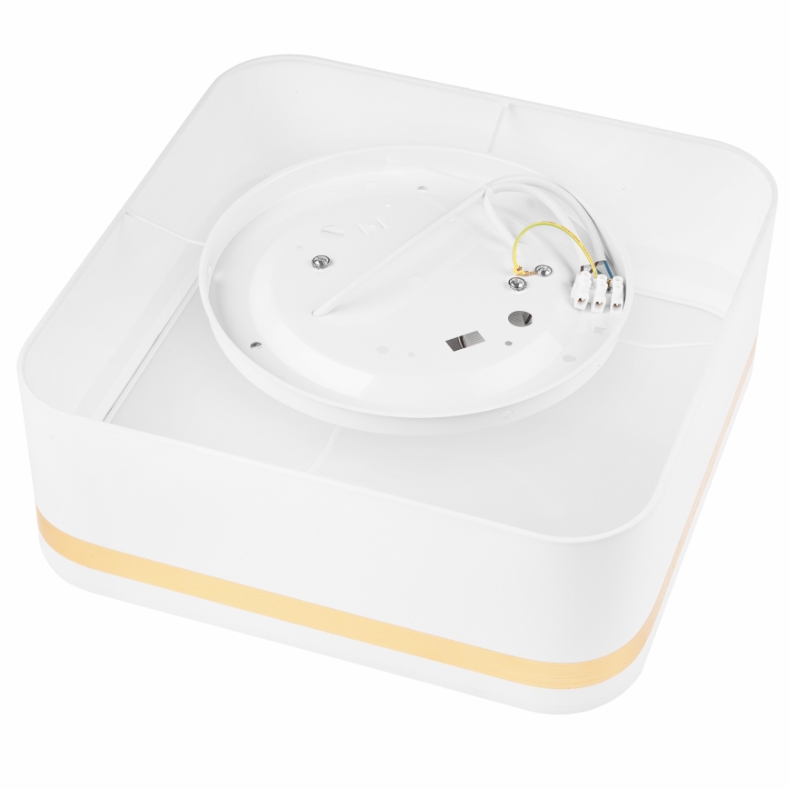 Плафон SIRJA SQUARE 2xE27/60W/230V 35x35 см бял